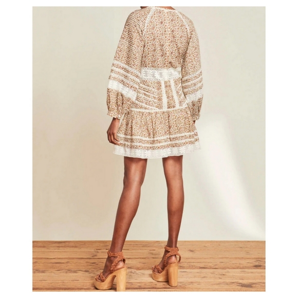 VERONICA BEARD Stone Multi Addilyn Dress Womens Size 0 - Picture 5 of 6